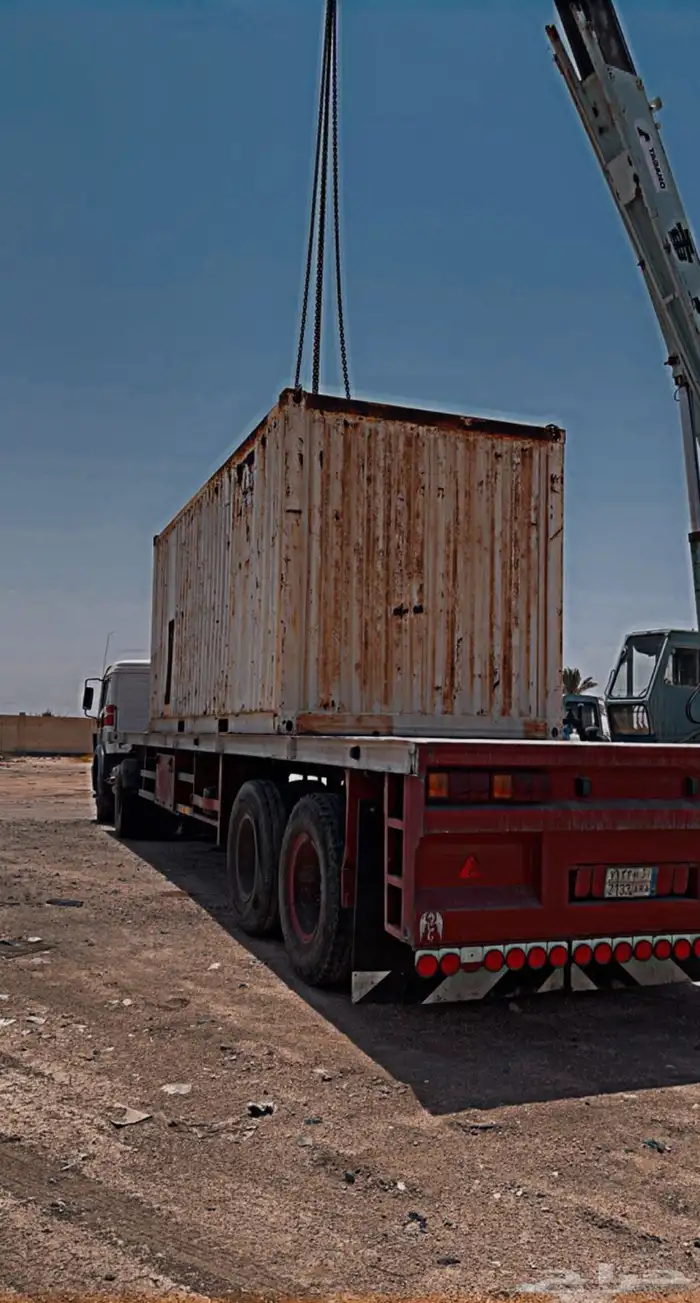 تريله سطحه للنقل 8