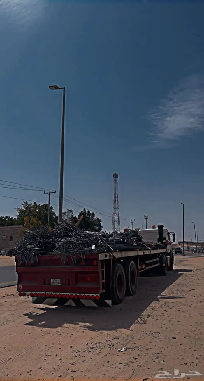 تريله سطحه للنقل 7