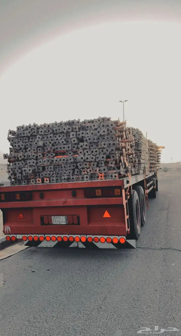 تريله سطحه للنقل 4