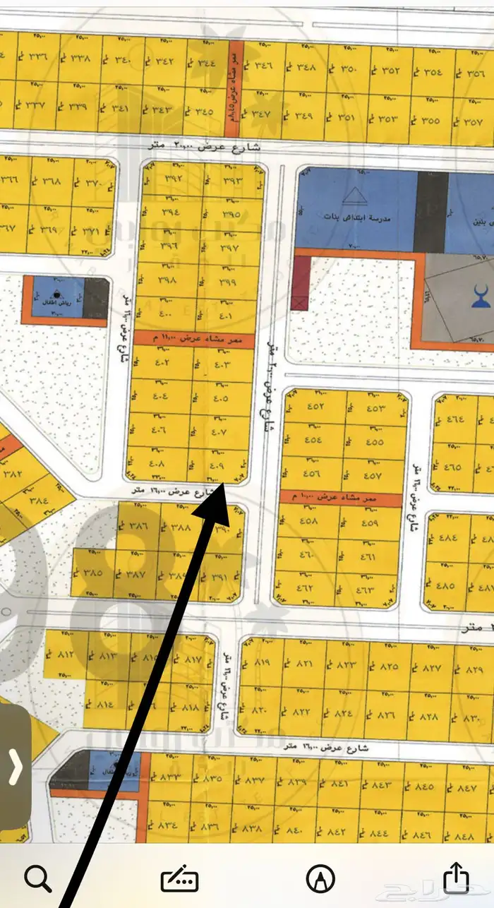 أرض للبيع في المليساء (669)على شارعين حي البركه 0