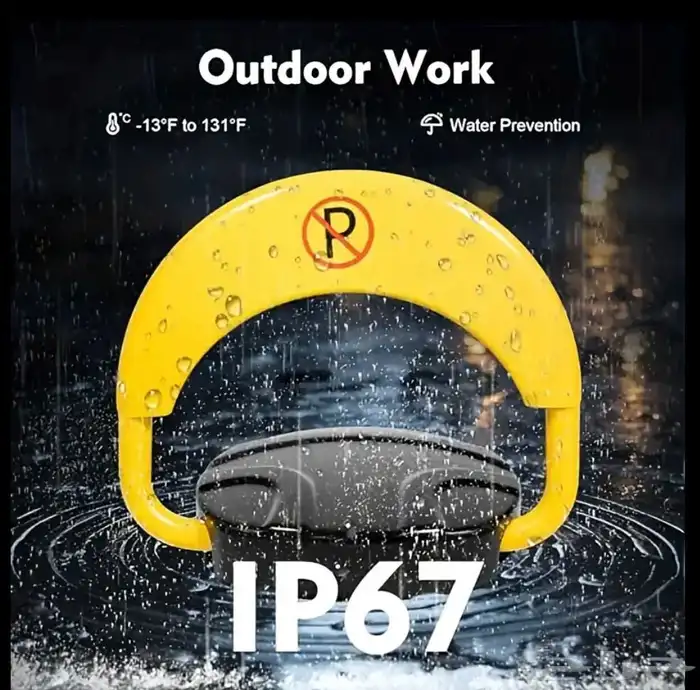 قفل مواقف سيارات(اوتوماتيكي بالتحكم عن بعد بالطاقه الشمسيه) 3