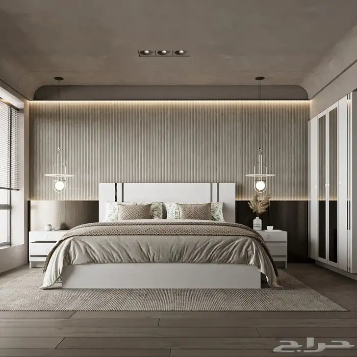 دولاب و خزانة بمرايا لون أبيض 4