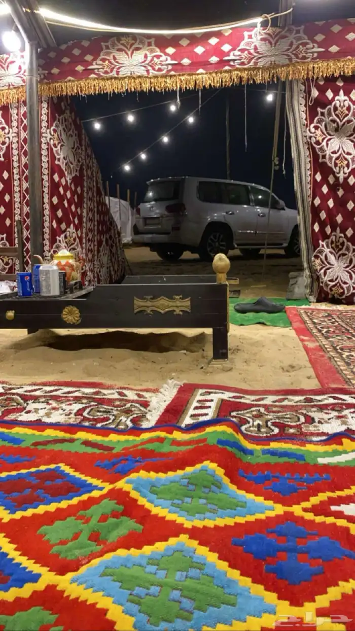 مخيم كامل بأثاثه 0