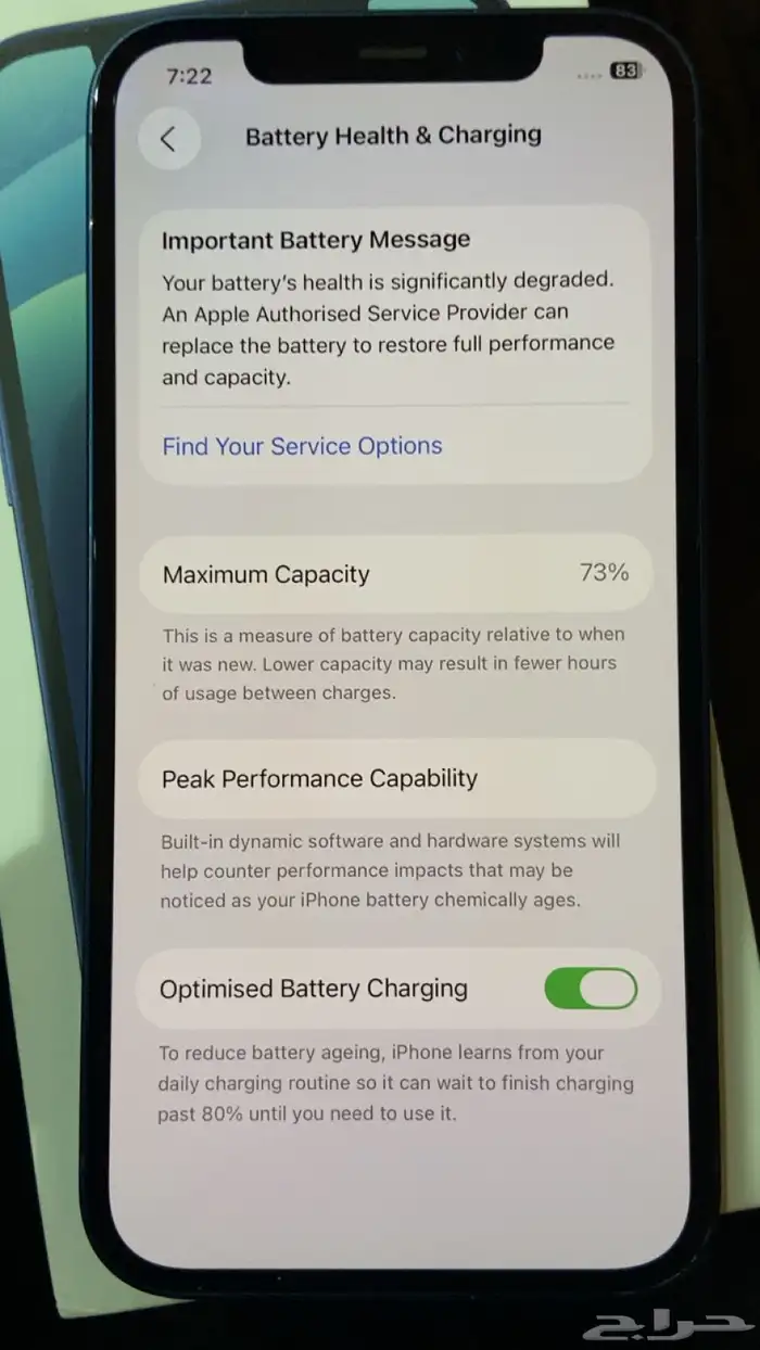 ايفون 12 العادي 128 3