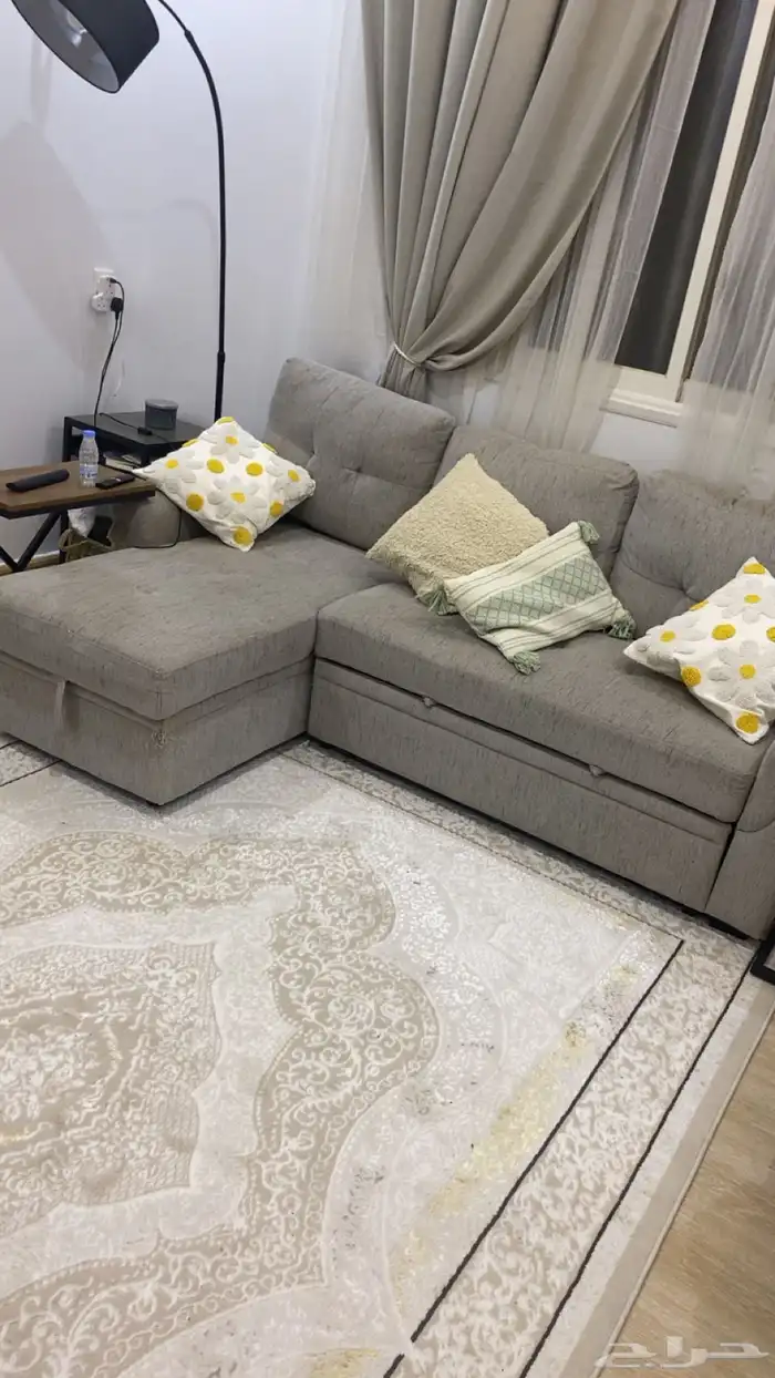 كنب ثلاثي يتحول سرير 0