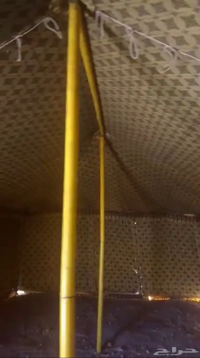 خيمه الصباح عمودين فيها شق ومرقع واشياء ماتذكر ونضيفهه 3