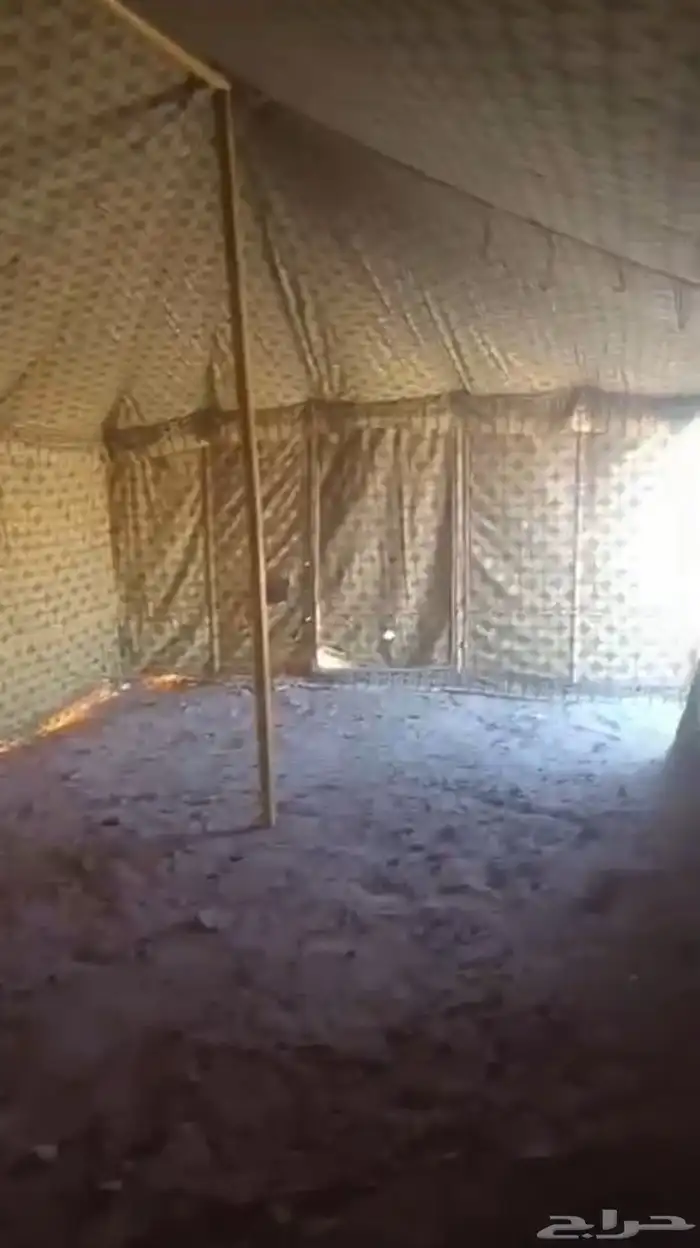 خيمه الصباح عمودين فيها شق ومرقع واشياء ماتذكر ونضيفهه 2