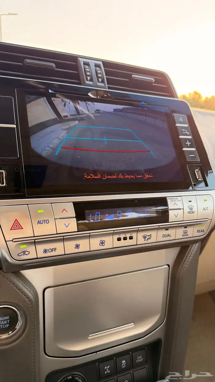 تايوتا برادو 2021 لؤلؤي GXR خليجي 6V إسبير علاق فتحة سقف 40
