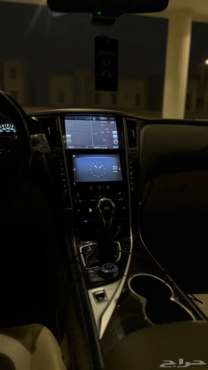 انفنتي Q50 2020 اسود ناري 19