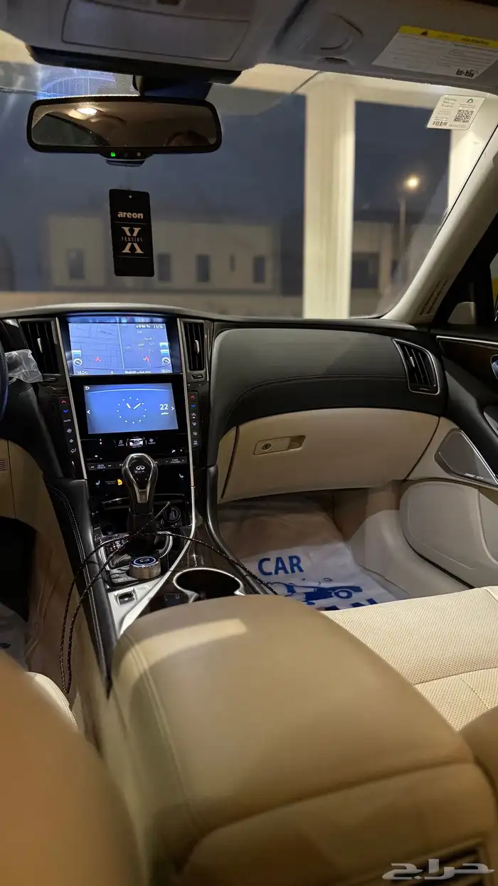 انفنتي Q50 2020 اسود ناري 21