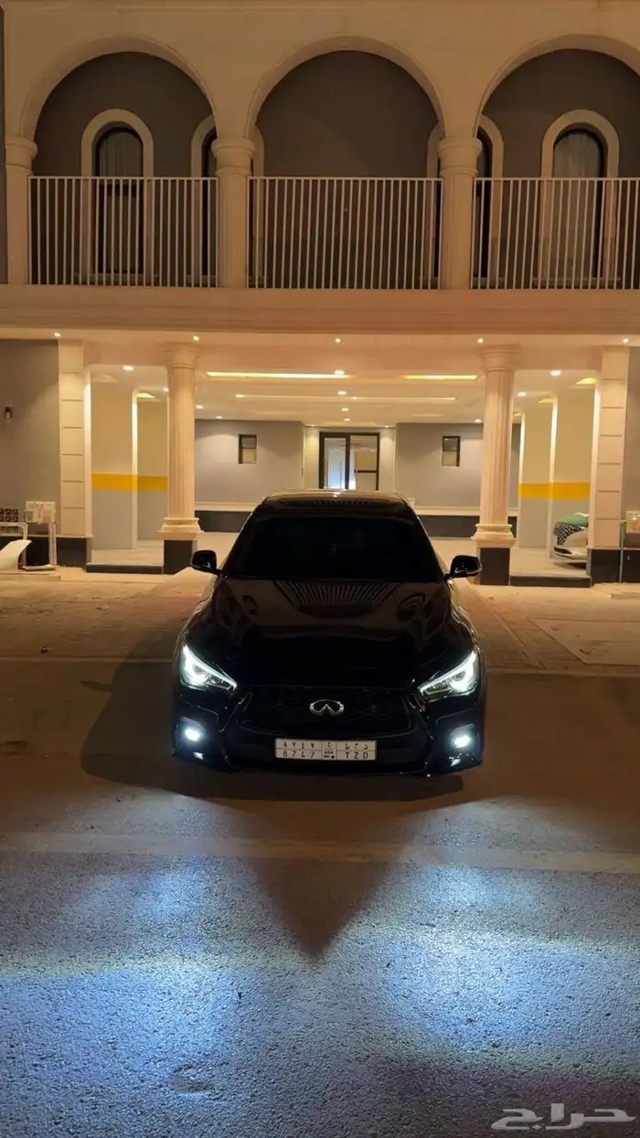 انفنتي Q50 2020 اسود ناري 17