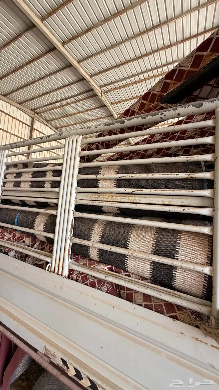 للبيع بيت شعر 20 9 اسود سدو احمر اعمدة جملون 2