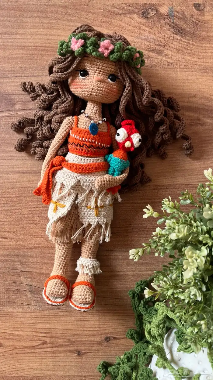 دمية كروشية هاند ميد 0