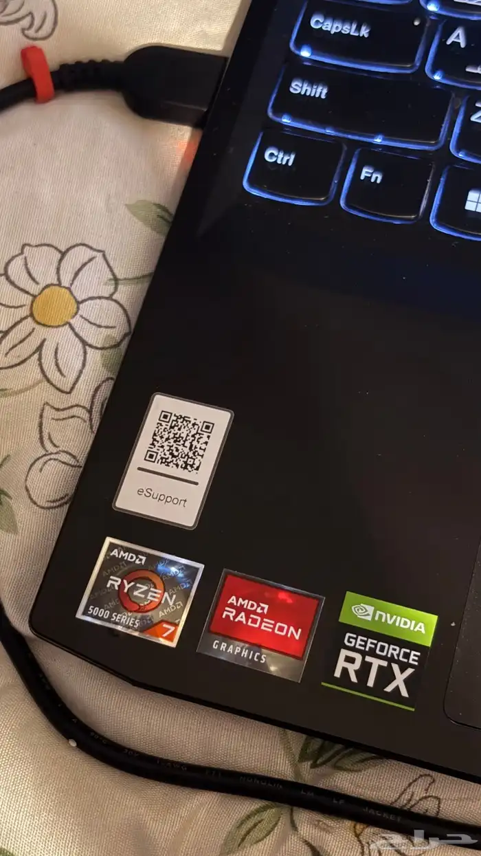 لابتوب قيمنق لينوفو Ryzen 7 - RTX3050 1