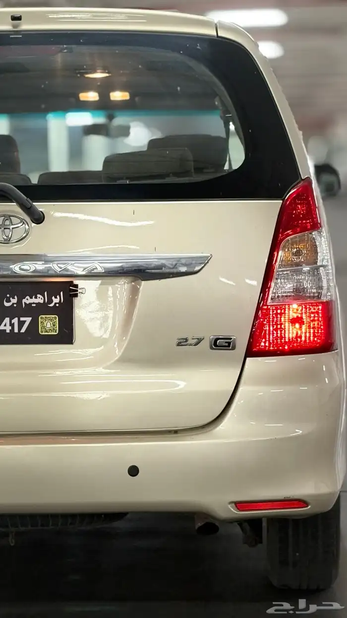 تويوتا انوفا فل كامل G 2013 بقمه النظافه 13