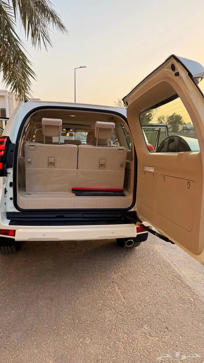 تايوتا برادو 2021 لؤلؤي GXR خليجي 6V إسبير علاق فتحة سقف 28