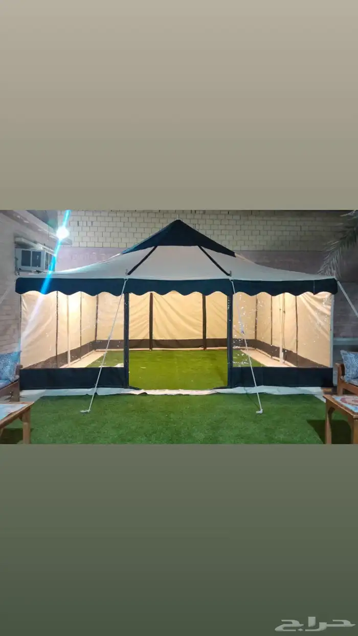 خيام شفافه ضد الماء 0