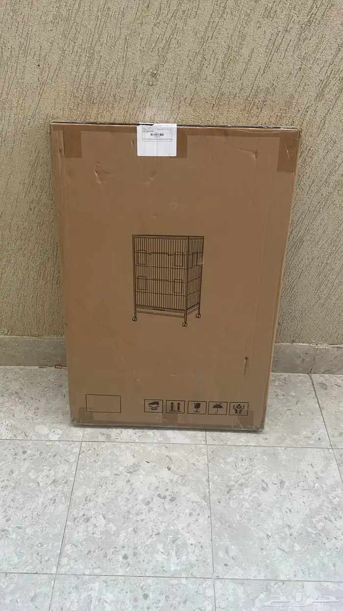 قفص طيور مقاس كبير متحرك 1