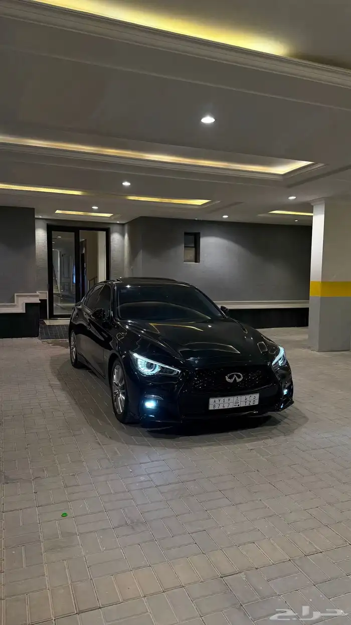 انفنتي Q50 2020 اسود ناري 7