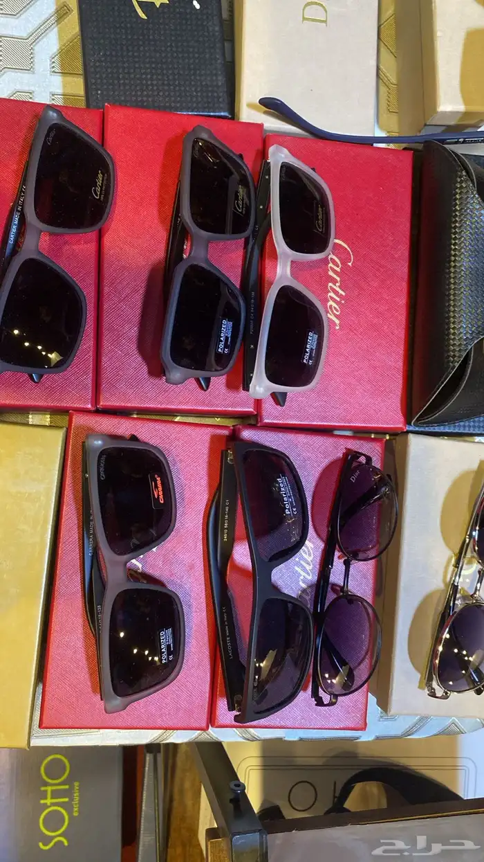 ايوجد ساعات ونضاراتز النضارات الحبه 70والساعات 50 2