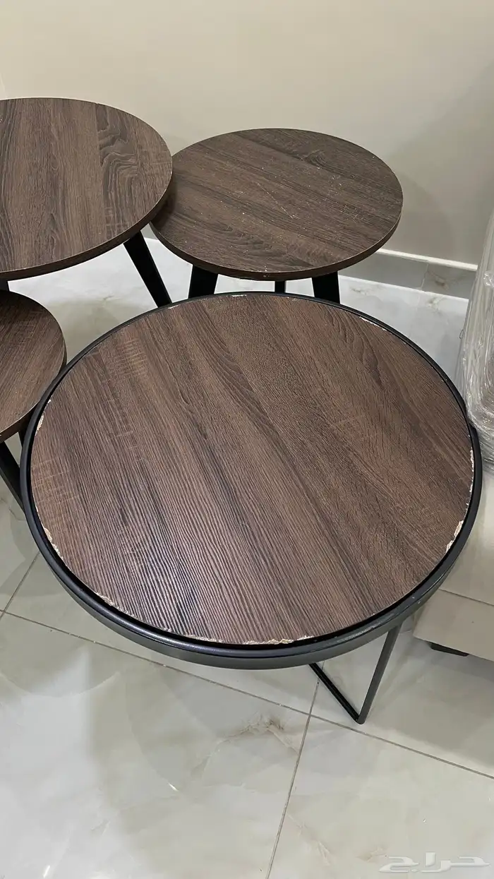 طاولات خدمه مع طاولة تلفزيون 2