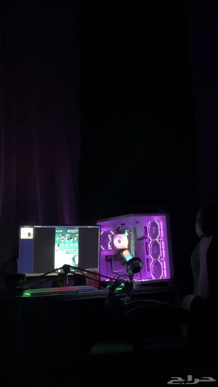 للبيع بي سي مستعمل شهرين 0