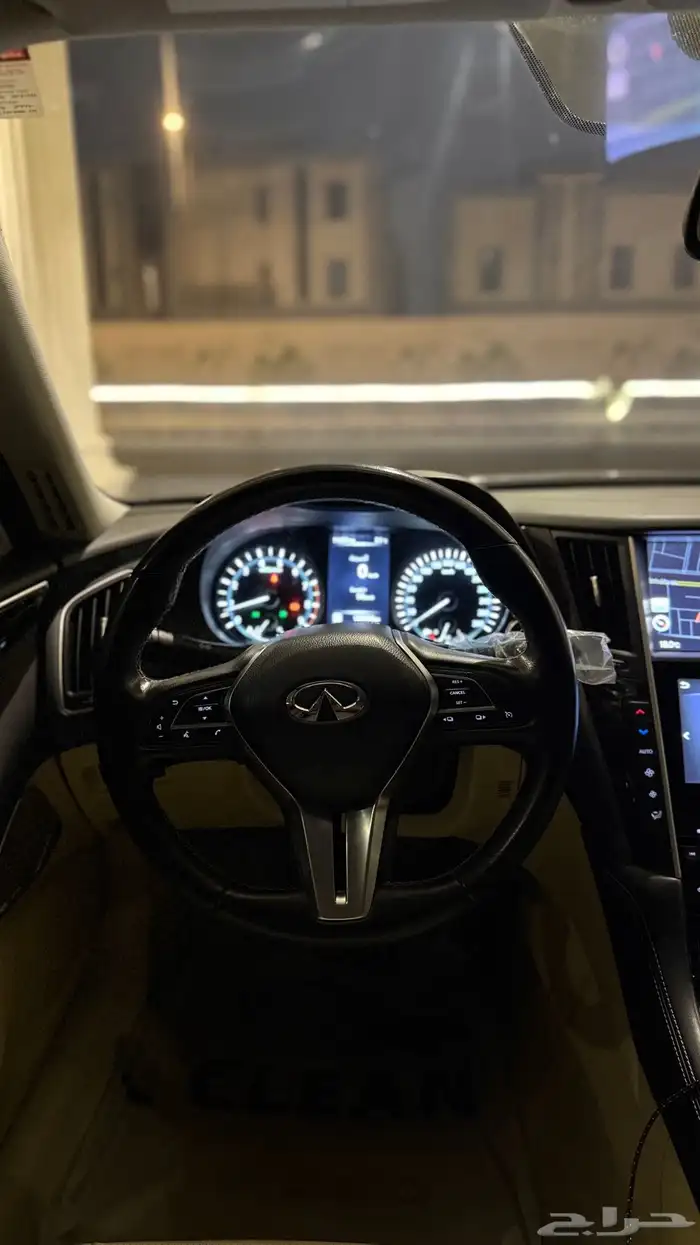 انفنتي Q50 2020 اسود ناري 24