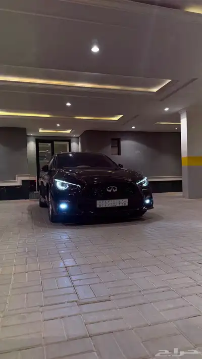 انفنتي Q50 2020 اسود ناري index