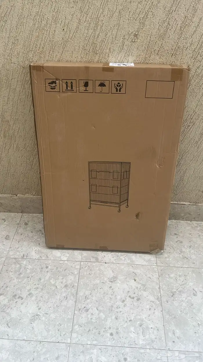 قفص طيور مقاس كبير متحرك 2