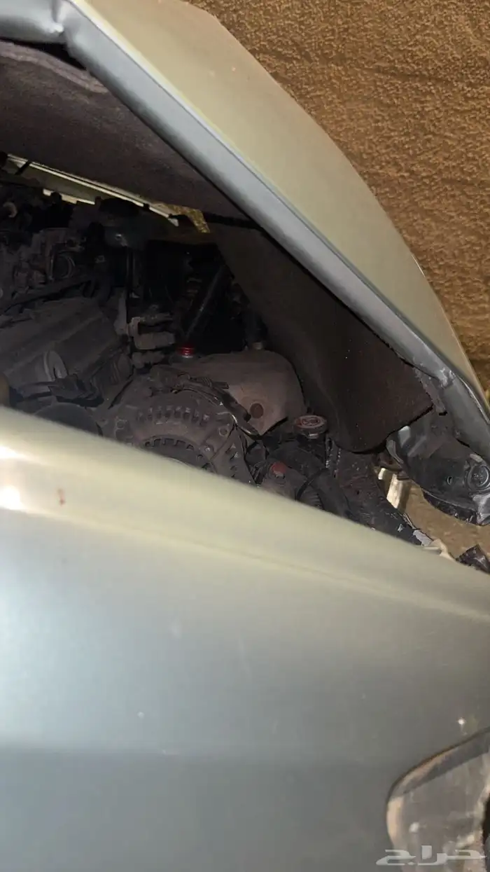 كامري 2002 مصدومه.. (البيع كامل مو قطع) 3