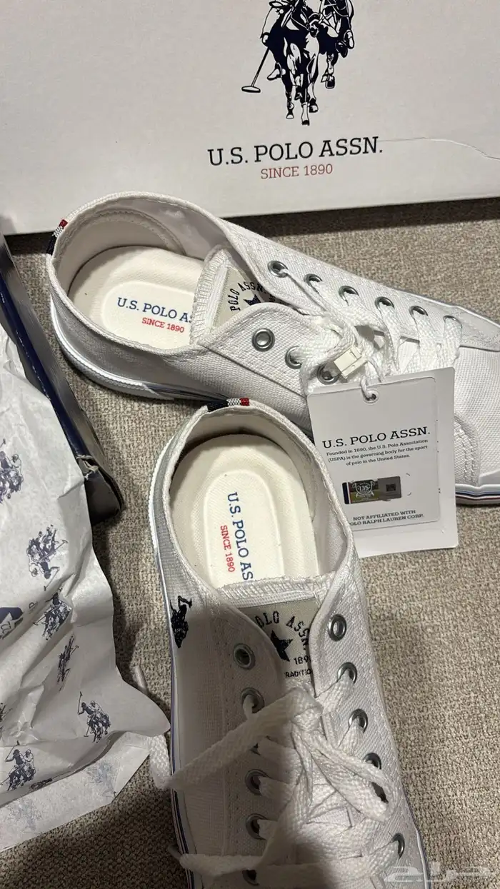 شوز بولو أصلي مع الملحقات جديد 4