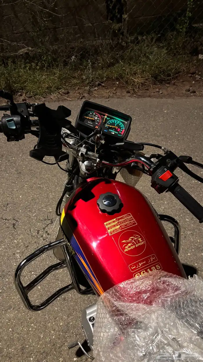 دباب باور سبورت CG125 موديل 2025 جديد وكالة ممشى 155 فقط 10