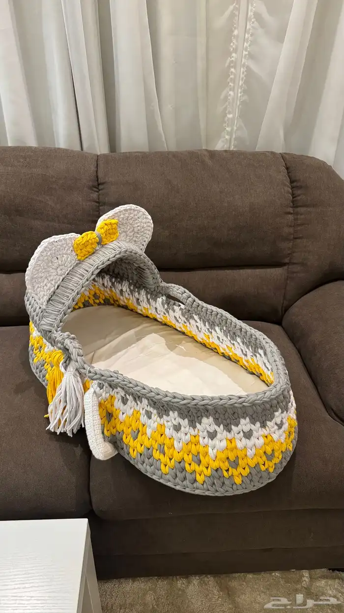 سرير رضيع يدوي 4