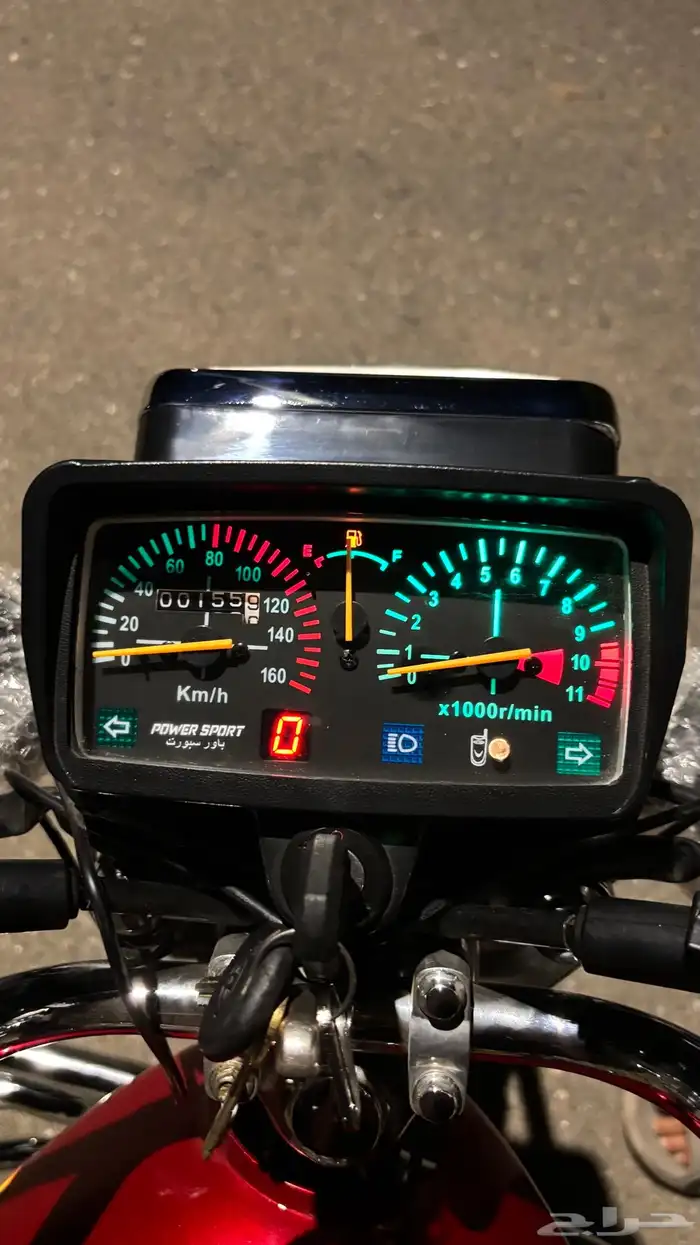 دباب باور سبورت CG125 موديل 2025 جديد وكالة ممشى 155 فقط 11