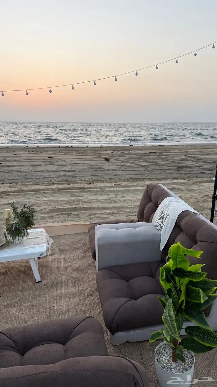 تأجير جلسة ارضية على البحر 2