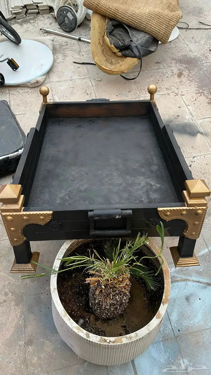 منقل حطب شبه نار 0