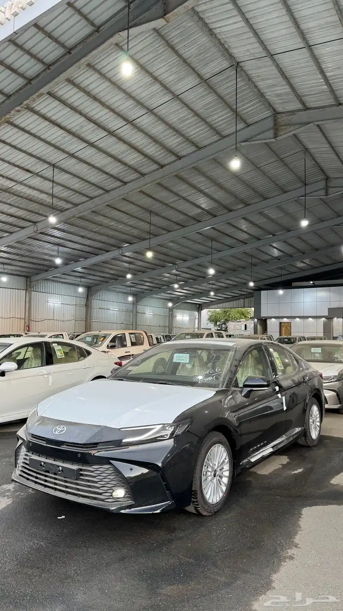 تويوتا كامري 2025 بنزين LE فتحة سقف بصمة سعودي جميع الالوان 2