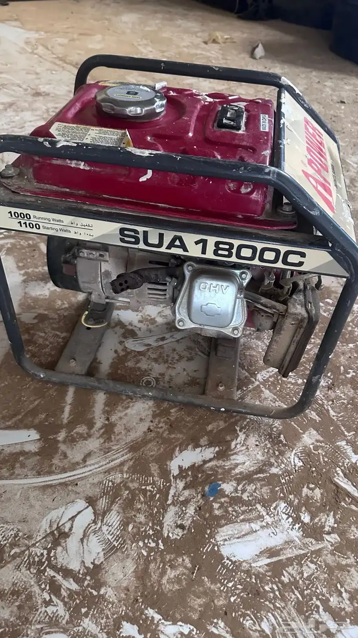 ماطور كهرباء ( بنزين) للبيع نظيف 2