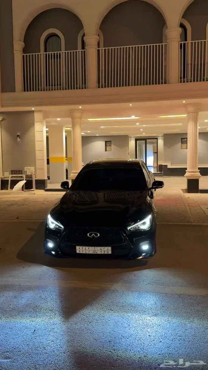 انفنتي Q50 2020 اسود ناري 16