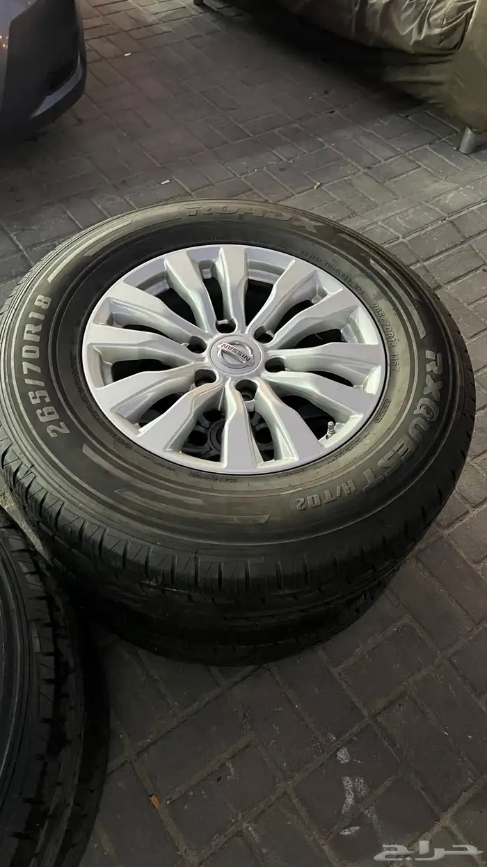 جنوط نيسان باترول مقاس 18 اصلي وكالة 0