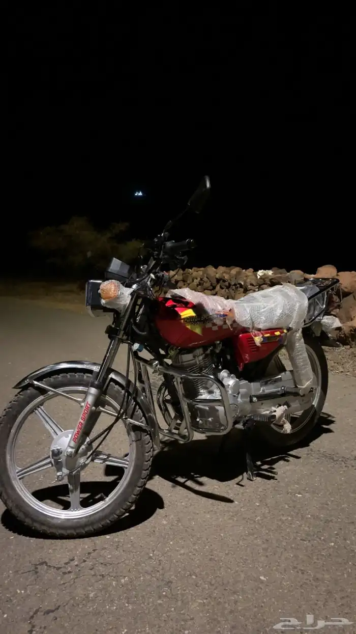 دباب باور سبورت CG125 موديل 2025 جديد وكالة ممشى 155 فقط 6