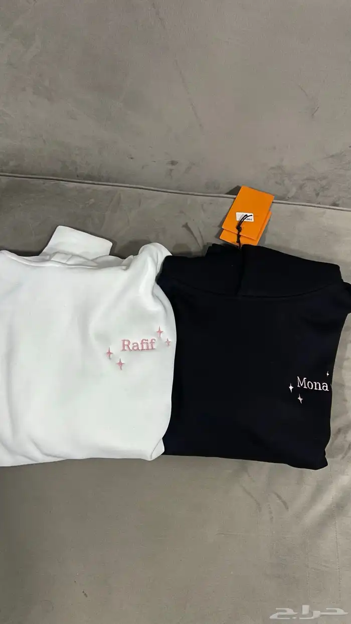 تطريز بلوفراتنا غير   . 2