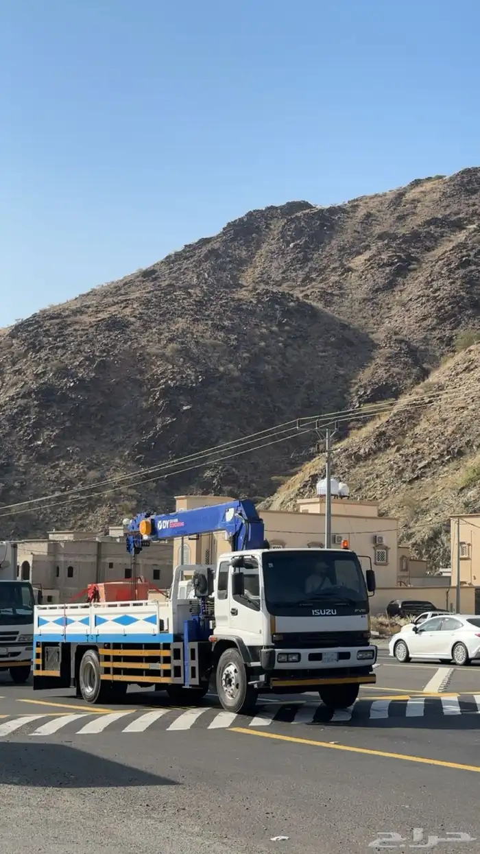 كرين ونش رافعه لوري 8 طن ارتفاع 24 0