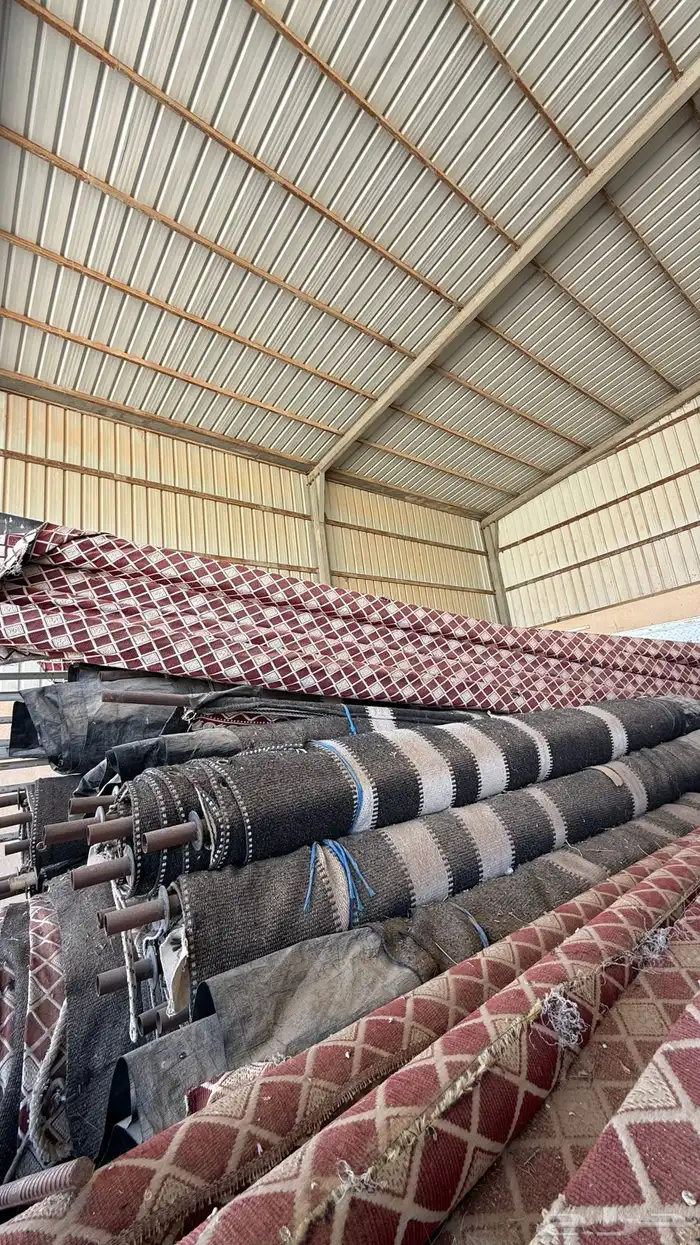 للبيع بيت شعر 20 9 اسود سدو احمر اعمدة جملون 0