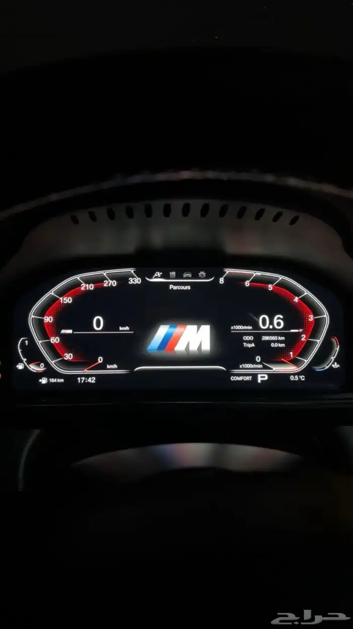كت بي ام BMW F10 M5 m tech طارة M شمعات LED FULL 16