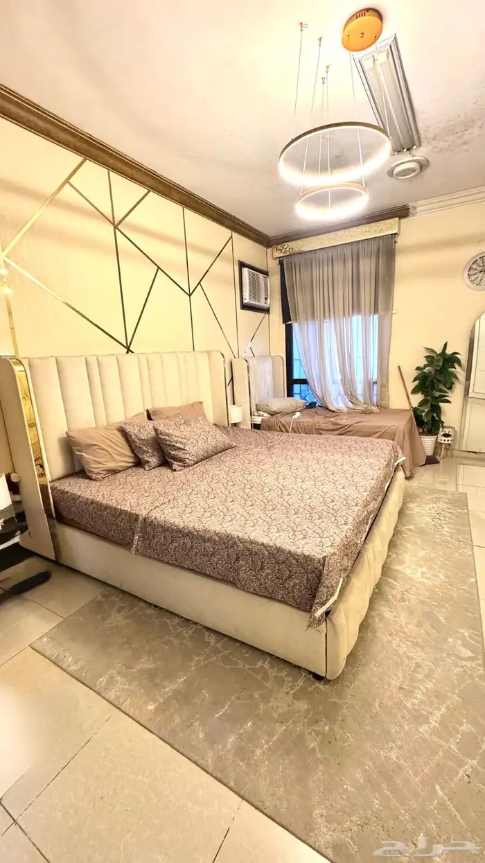 سرير زوجي مترين في مترين واربعين 0