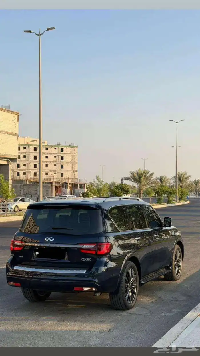 انفنتي 2021 QX80 مخزن شبه جديد عداد17 الف فقط 1