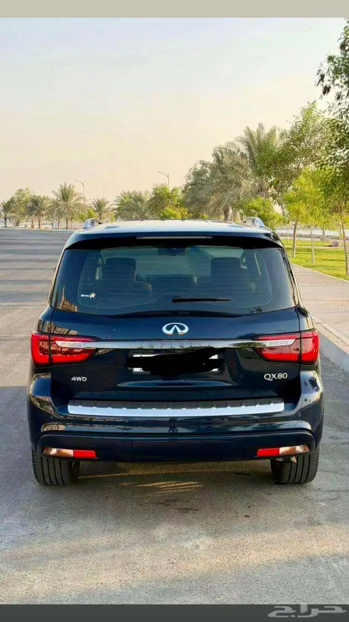 انفنتي 2021 QX80 مخزن شبه جديد عداد17 الف فقط 3