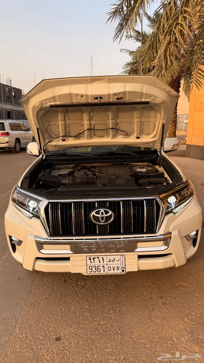 تايوتا برادو 2021 لؤلؤي GXR خليجي 6V إسبير علاق فتحة سقف 43