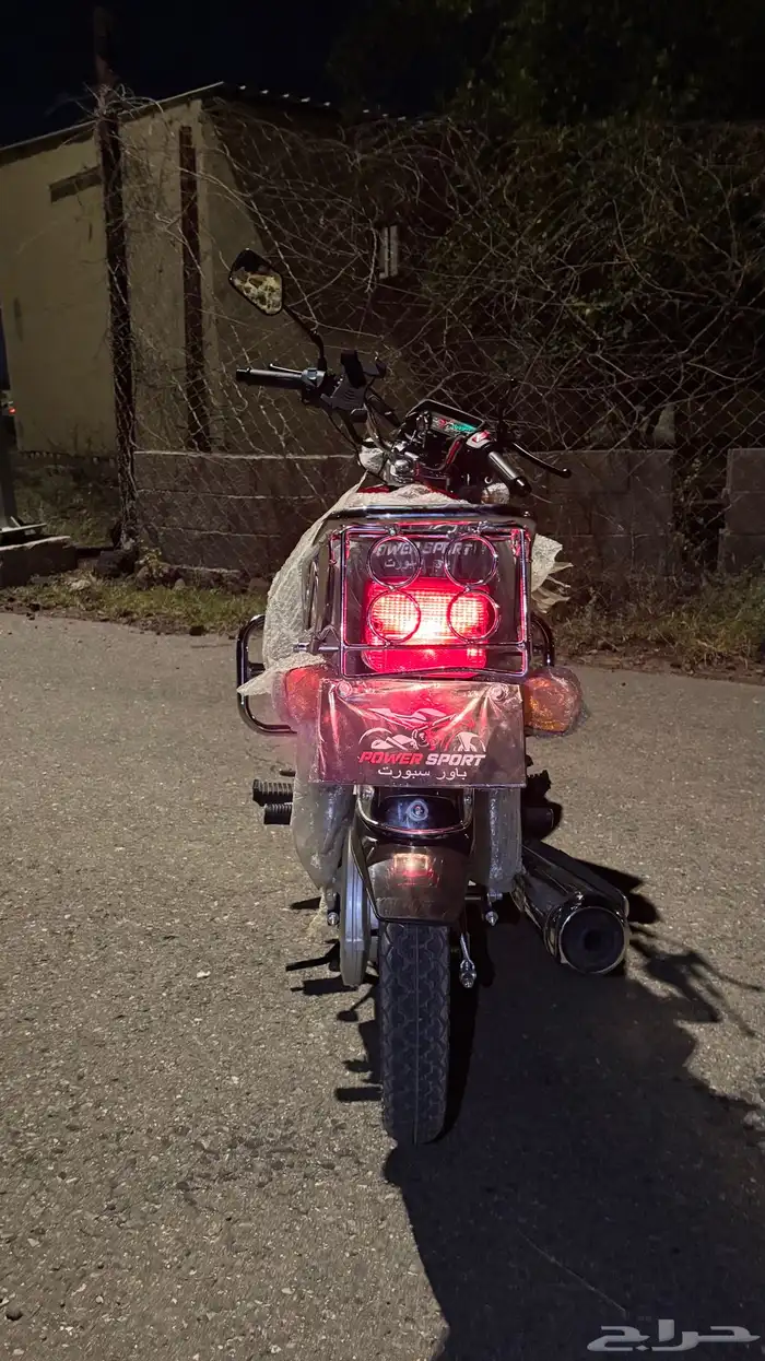 دباب باور سبورت CG125 موديل 2025 جديد وكالة ممشى 155 فقط 9